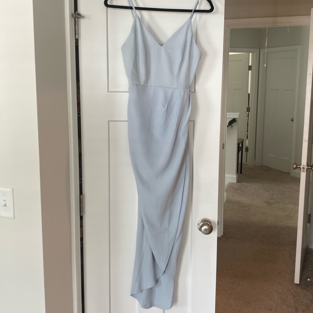 Showpo Light Blue Dress, Size US 4